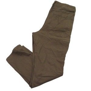 Weatherproof Mens Vintage Utility Pants 34 x 32 Tan Stretch Outdoor